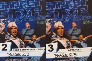 2:a & 3:a i Streetstar Dance School Challenge